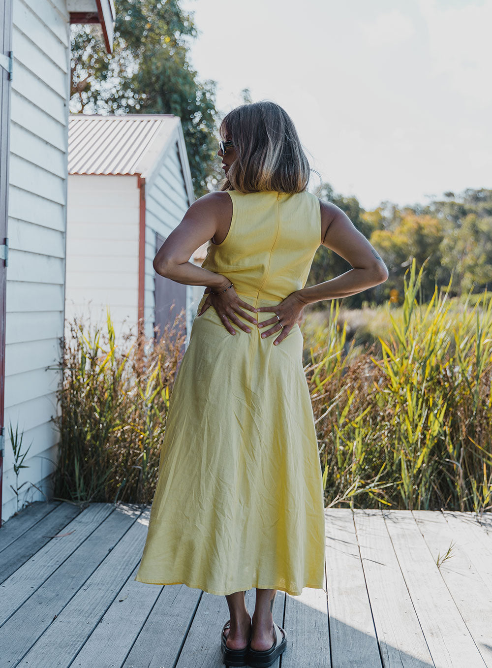 Bella Dress-YELLOW