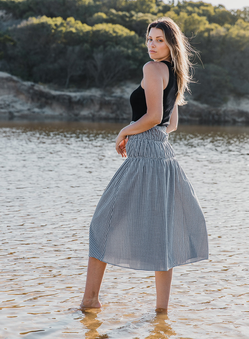 Hailey Skirt-Black