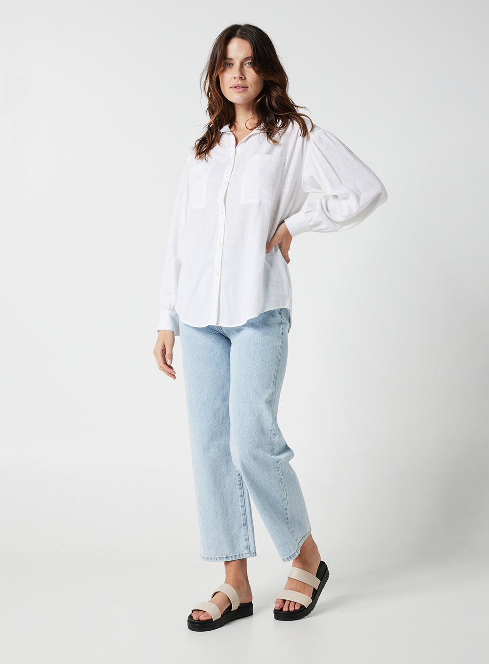 Luca Shirt-White