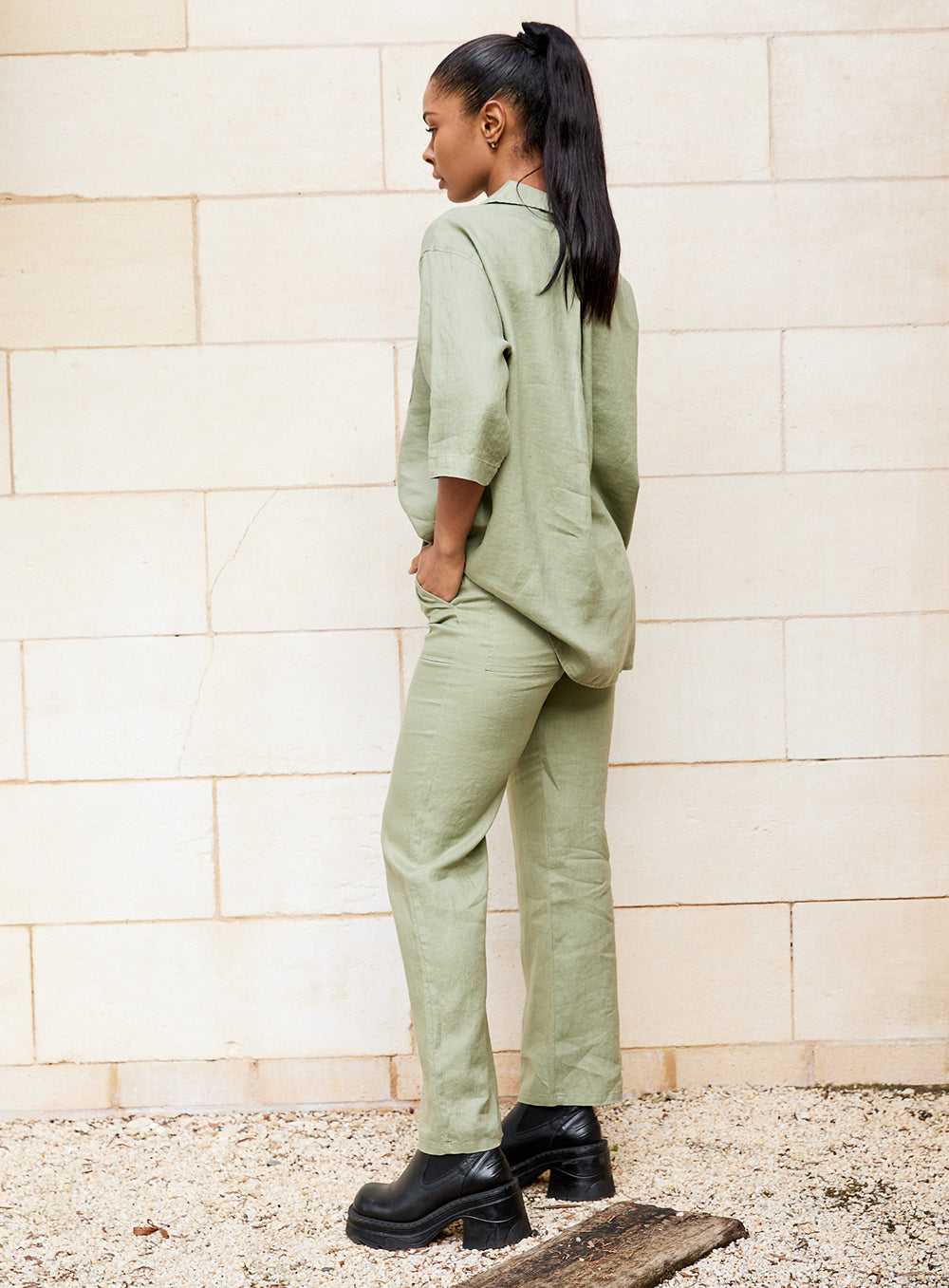 Parker Pant-OLIVE
