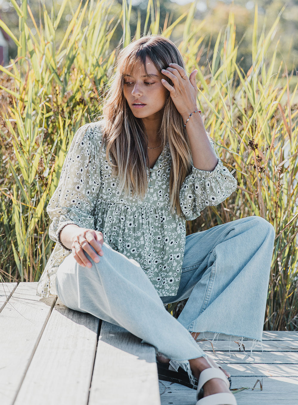 Piper Melody Top-SAGE