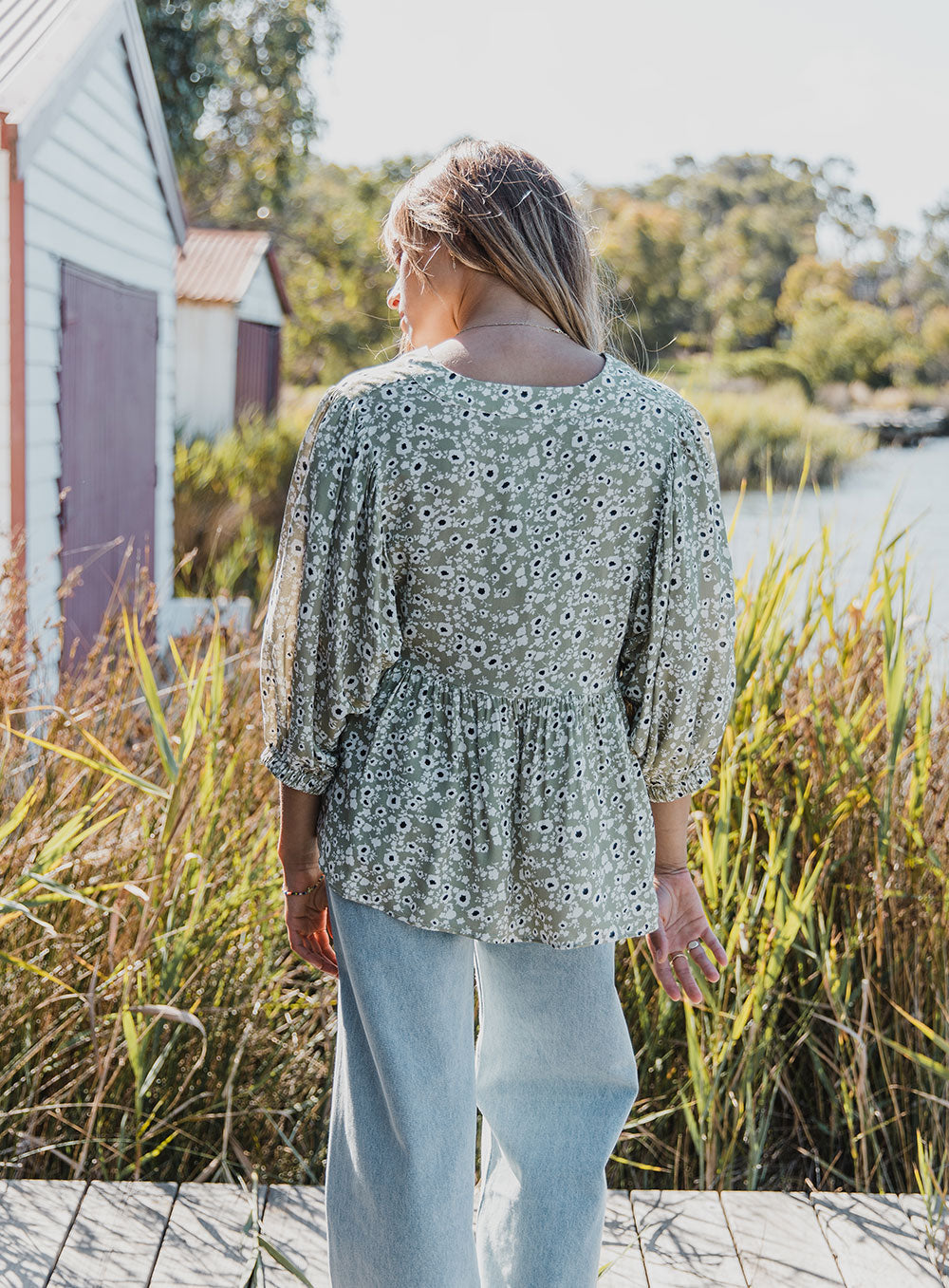 Piper Melody Top-SAGE