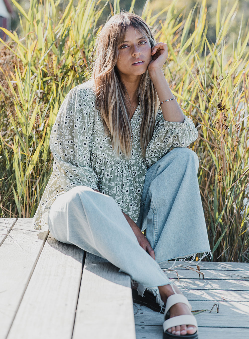Piper Melody Top-SAGE