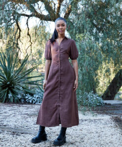 Addison Dress-CHOCOLATE