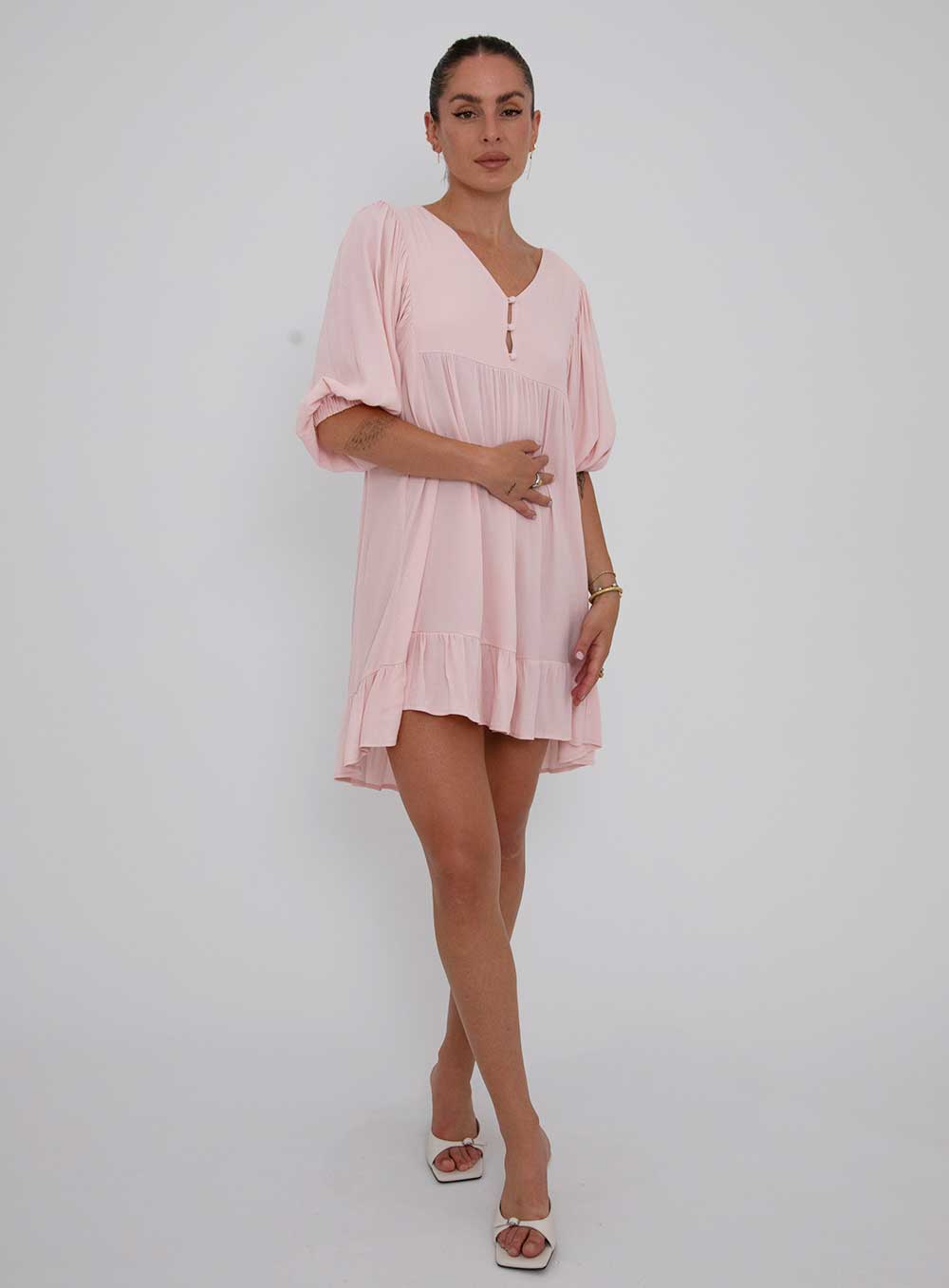 Josephine Dress-BLUSH - Image 2