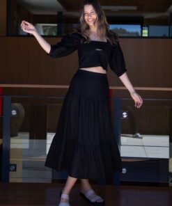 Milla Skirt-Black