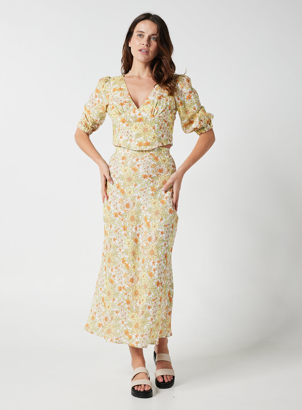 Ophelia Midi Skirt-MULTI - Image 9