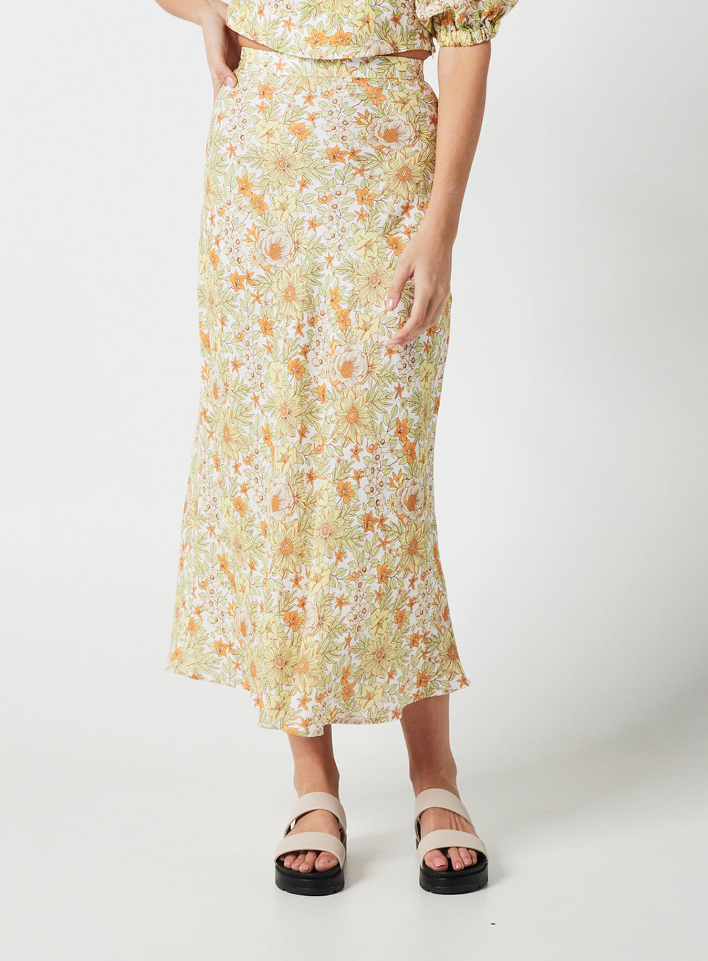 Ophelia Midi Skirt-MULTI - Image 3