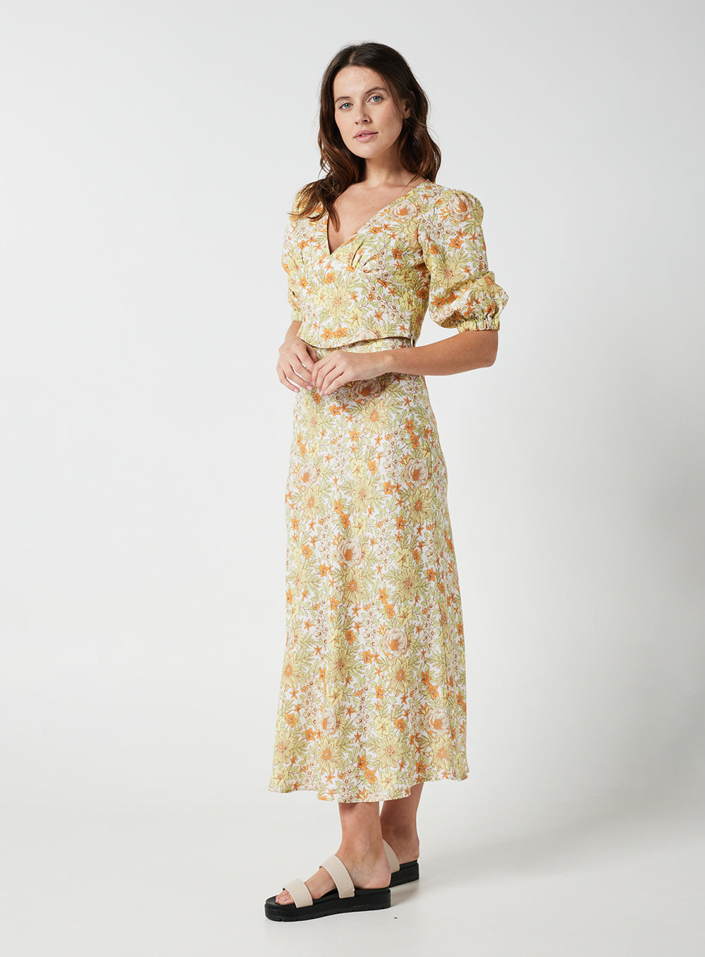 Ophelia Midi Skirt-MULTI - Image 6