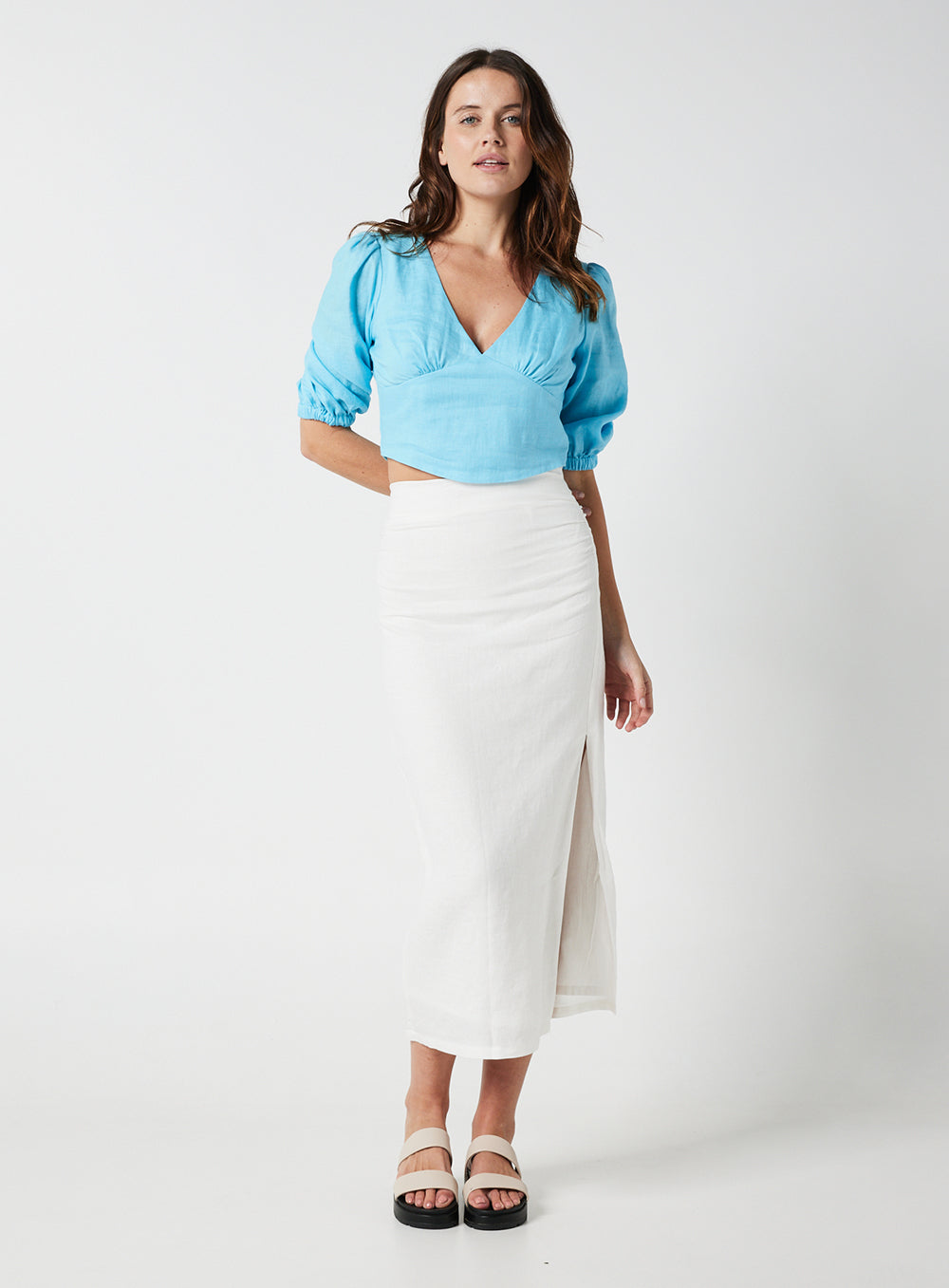 Ophelia Top-BLUE - Image 4