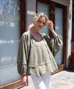 Vera Top-OLIVE